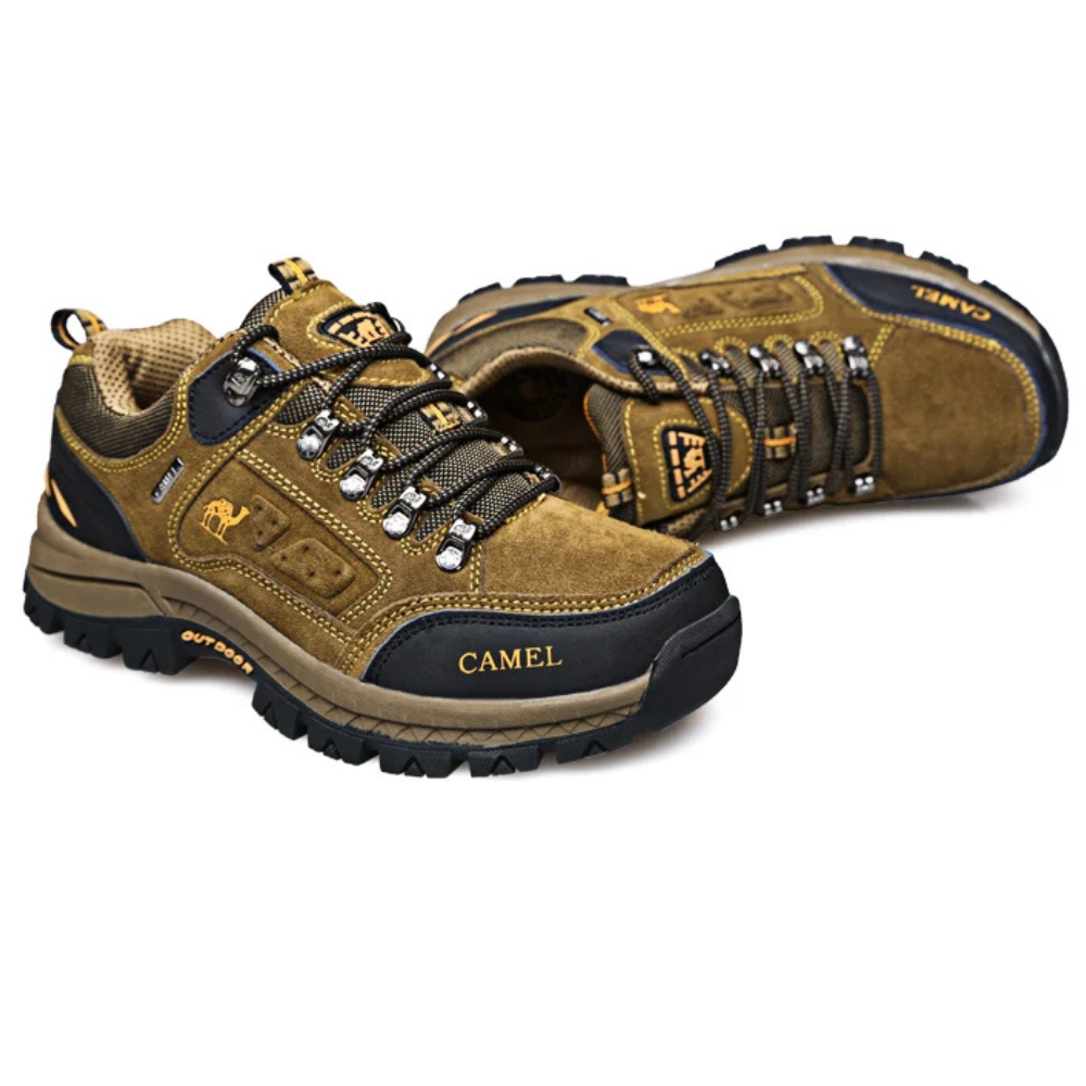 Chaussures de randonnée à lacets pour hommes – design bas