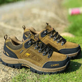 Chaussures de randonnée à lacets pour hommes – design bas
