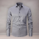 Chemise extensible pour homme | coupe slim fit