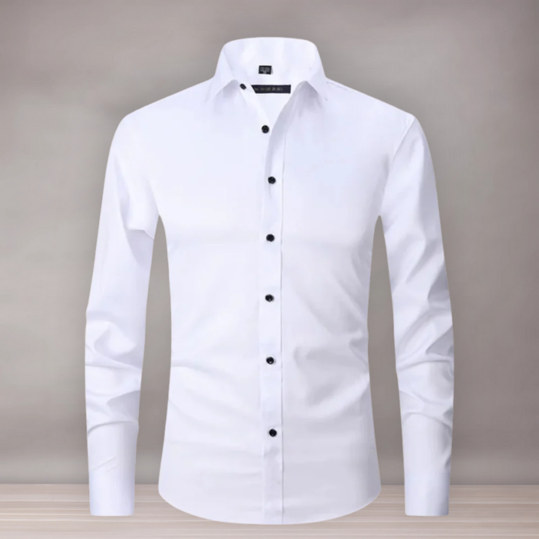 Chemise stretch classique pour Hommes | Manches longues