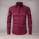 Chemise stretch classique pour Hommes | Manches longues