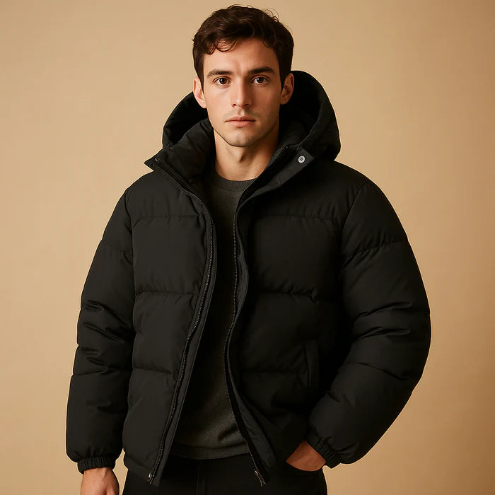 Doudoune matelassée pour homme | Avec capuche