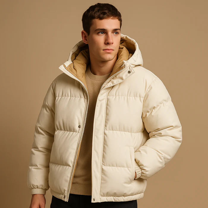 Doudoune matelassée pour homme | Avec capuche