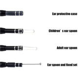 Endoskop douszny do użytku domowego | Zintegrowana kamera LED