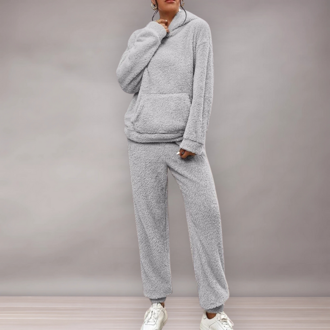 Ensemble teddy pour femmes | Hoodie et pantalon