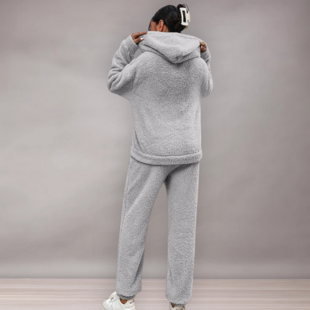 Ensemble teddy pour femmes | Hoodie et pantalon
