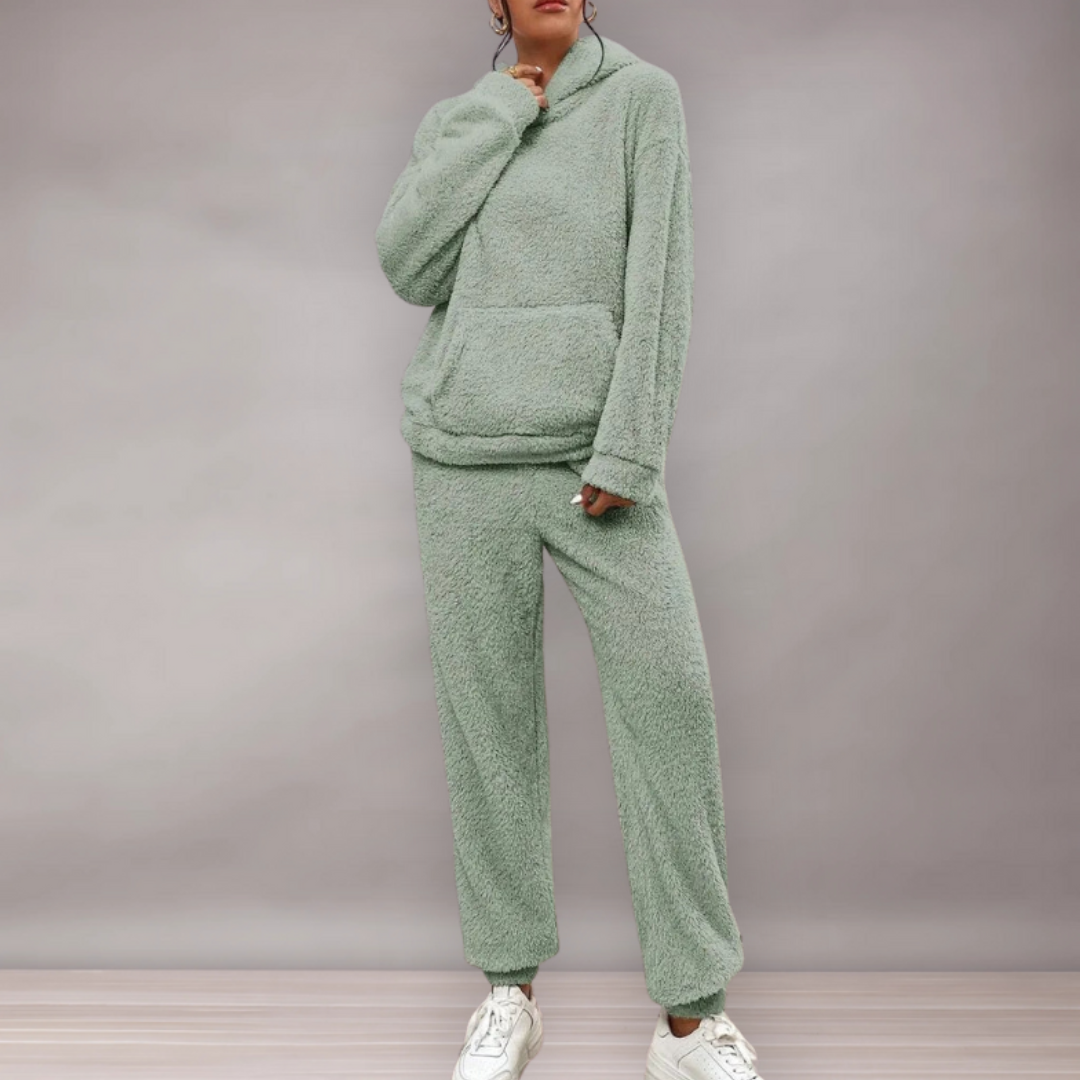 Ensemble teddy pour femmes | Hoodie et pantalon