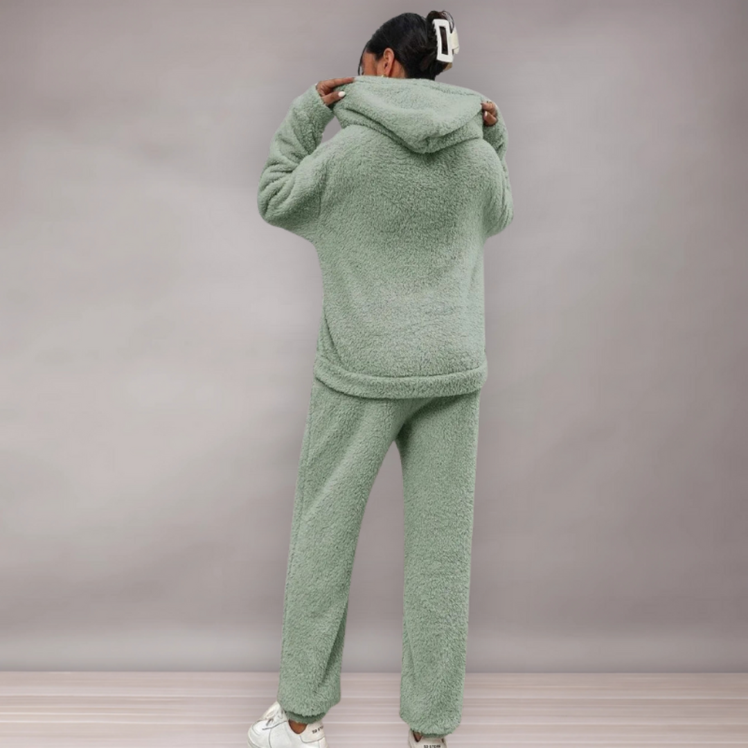 Ensemble teddy pour femmes | Hoodie et pantalon