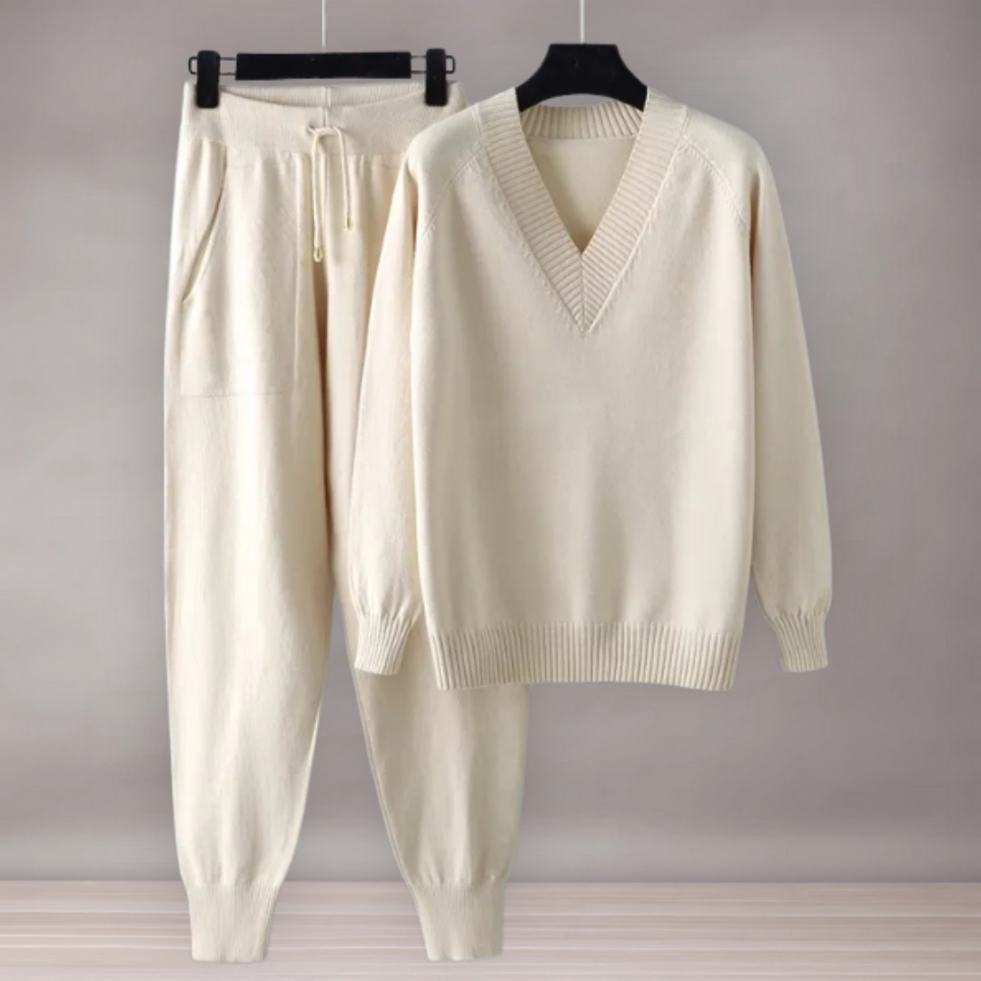 Ensemble tricoté pour femmes | Pull et pantalon