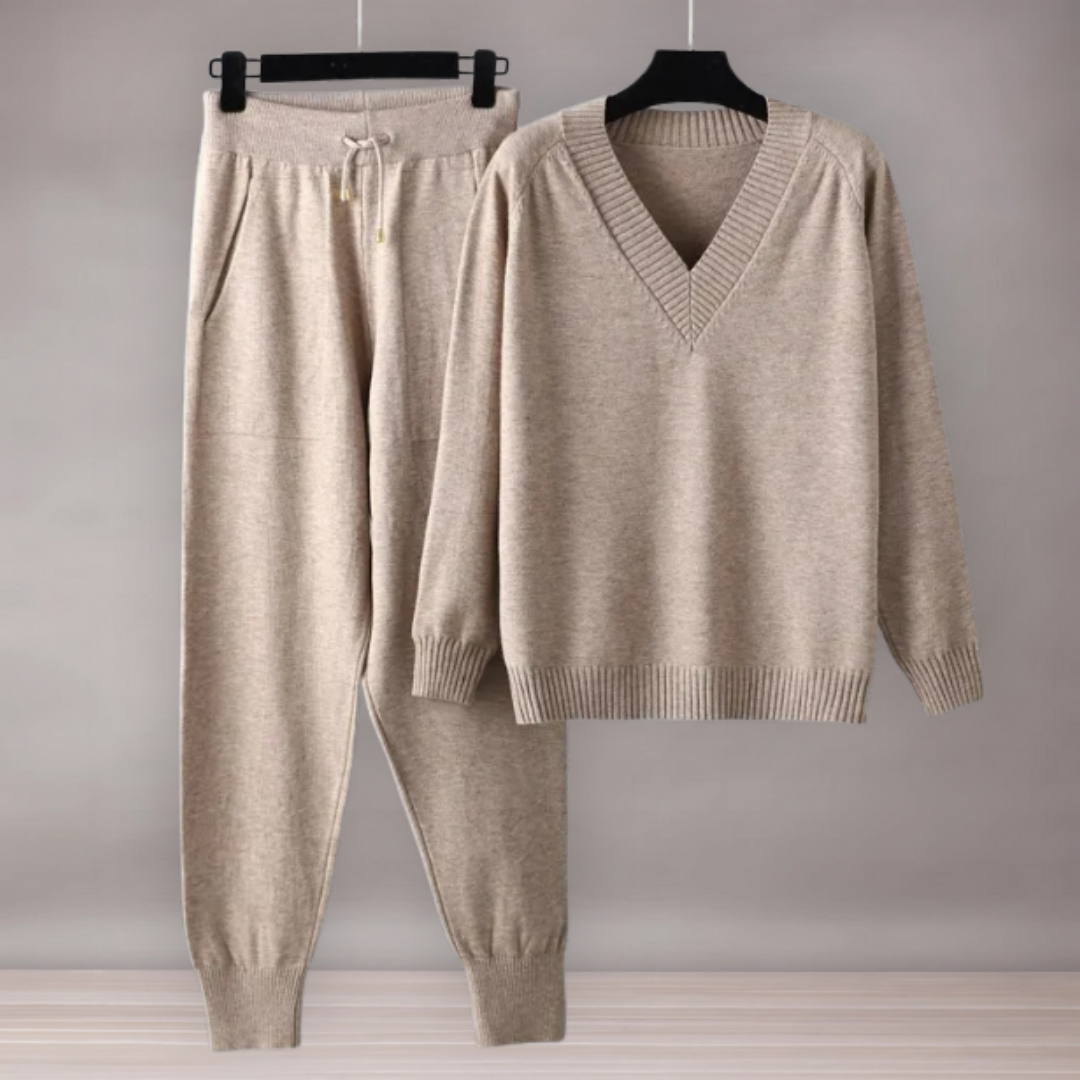 Ensemble tricoté pour femmes | Pull et pantalon