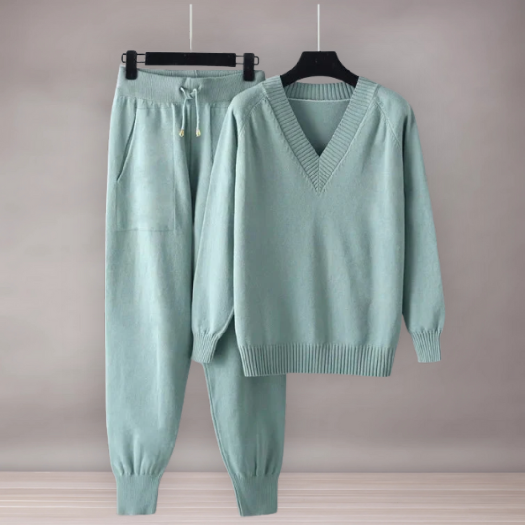 Ensemble tricoté pour femmes | Pull et pantalon