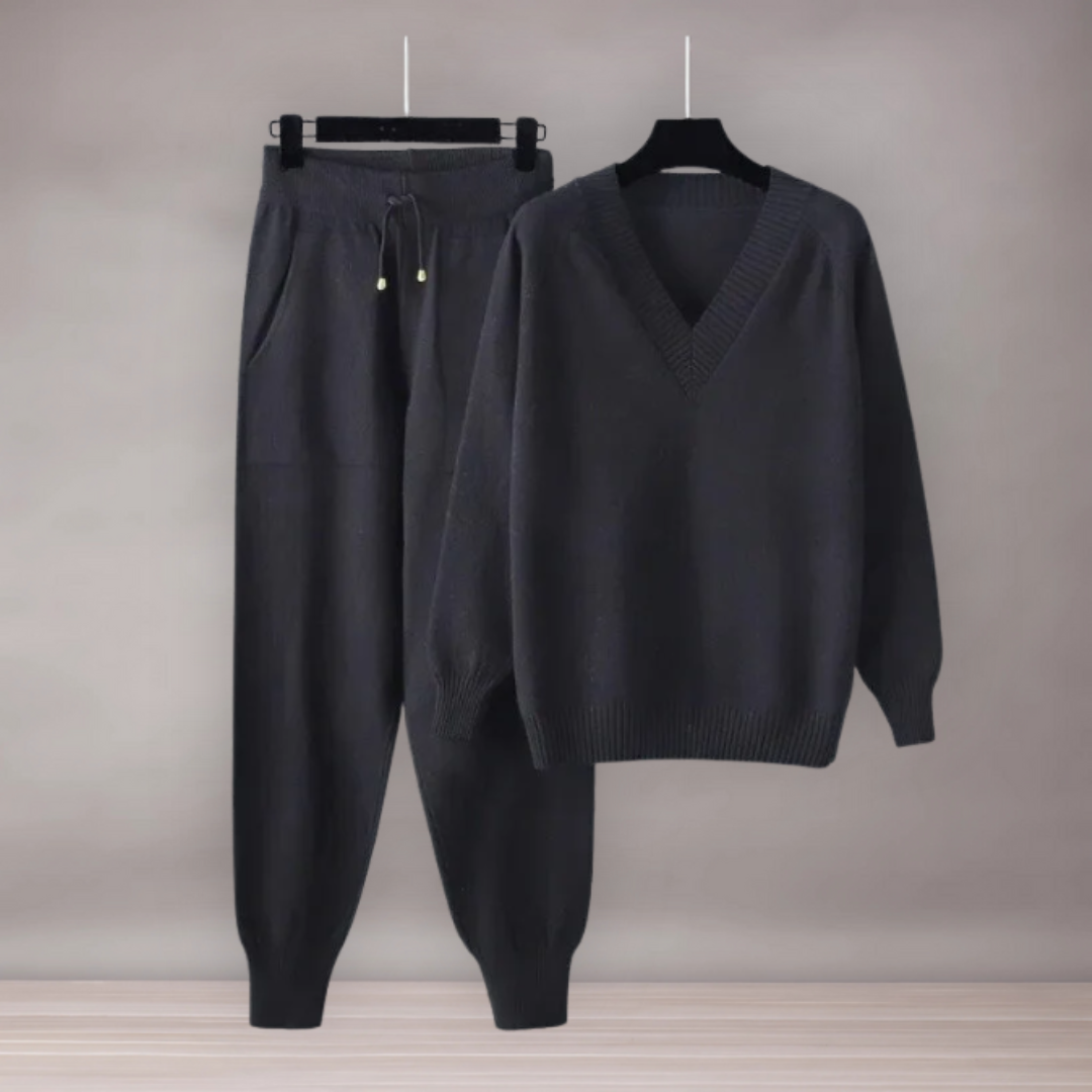 Ensemble tricoté pour femmes | Pull et pantalon