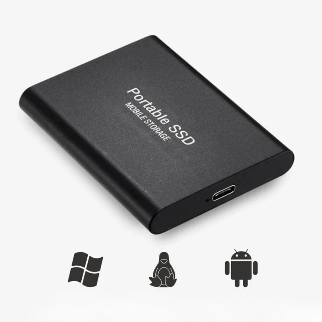 Zewnętrzny dysk SSD USB-C — dysk przenośny