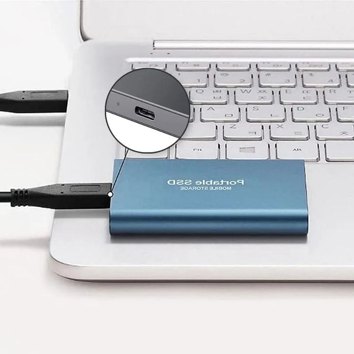 Zewnętrzny dysk SSD USB-C — dysk przenośny