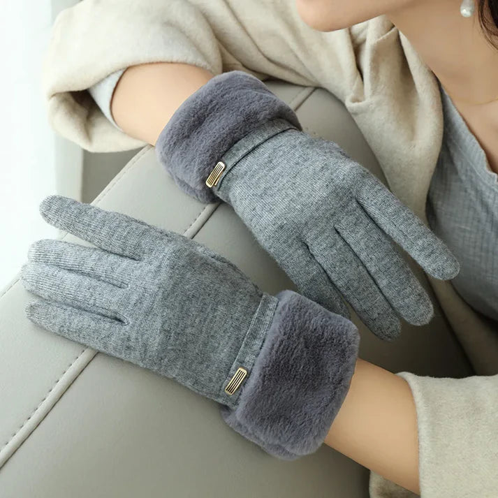 Gants - Hiverno - Tissu d’hiver - Détail de revers
