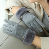 Gants - Hiverno - Tissu d’hiver - Détail de revers