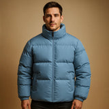 Manteau d’hiver doublé pour hommes | Avec capuche