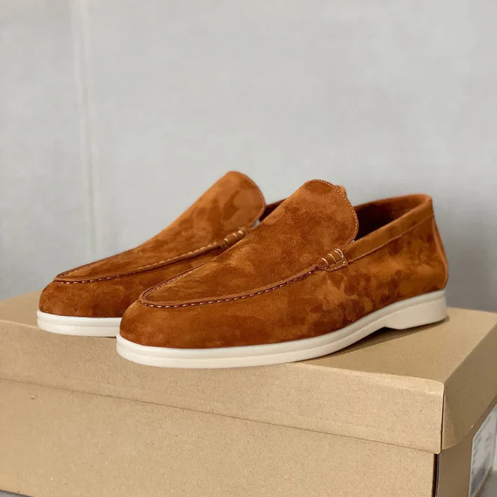 Tirenta | Eleganckie zamszowe mokasyny