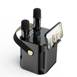 Haut-parleur Bluetooth karaoké - Voxora - Portable - Double microphone