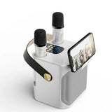Haut-parleur Bluetooth karaoké - Voxora - Portable - Double microphone