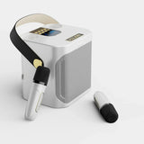 Haut-parleur Bluetooth karaoké - Voxora - Portable - Double microphone