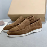 Tirenta | Eleganckie zamszowe mokasyny