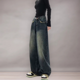Jean Femme Coupe Ample | Style Streetwear Décontracté