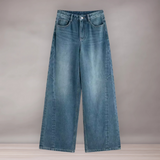 Jean Femme Large | Coupe Droite Décontractée