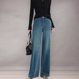 Jean Femme Large | Coupe Droite Décontractée