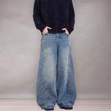 Jean Femme Large | Coupe Ultra Ample Décontractée