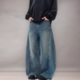 Jean Femme Large | Coupe Ultra Ample Décontractée