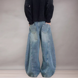 Jean Femme Large | Coupe Ultra Ample Décontractée