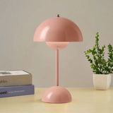 Lampe de table - NordaLight - Style scandinave - Abat-jour rond
