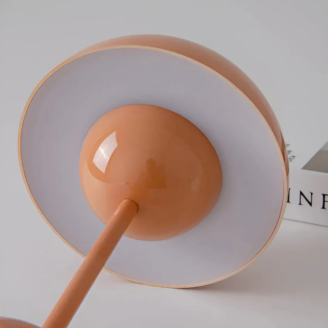Lampe de table - NordaLight - Style scandinave - Abat-jour rond