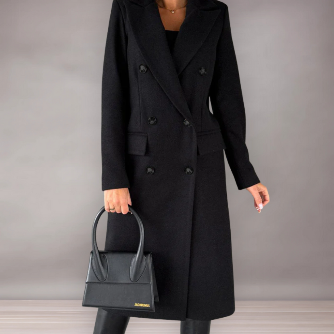 Manteau d’hiver long pour Femmes | Poches et boutons