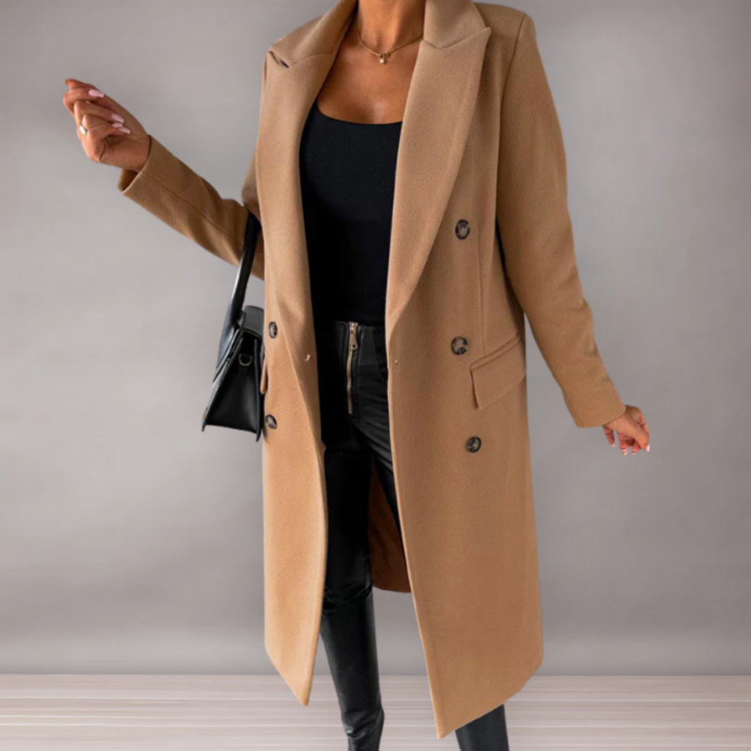 Manteau d’hiver long pour Femmes | Poches et boutons