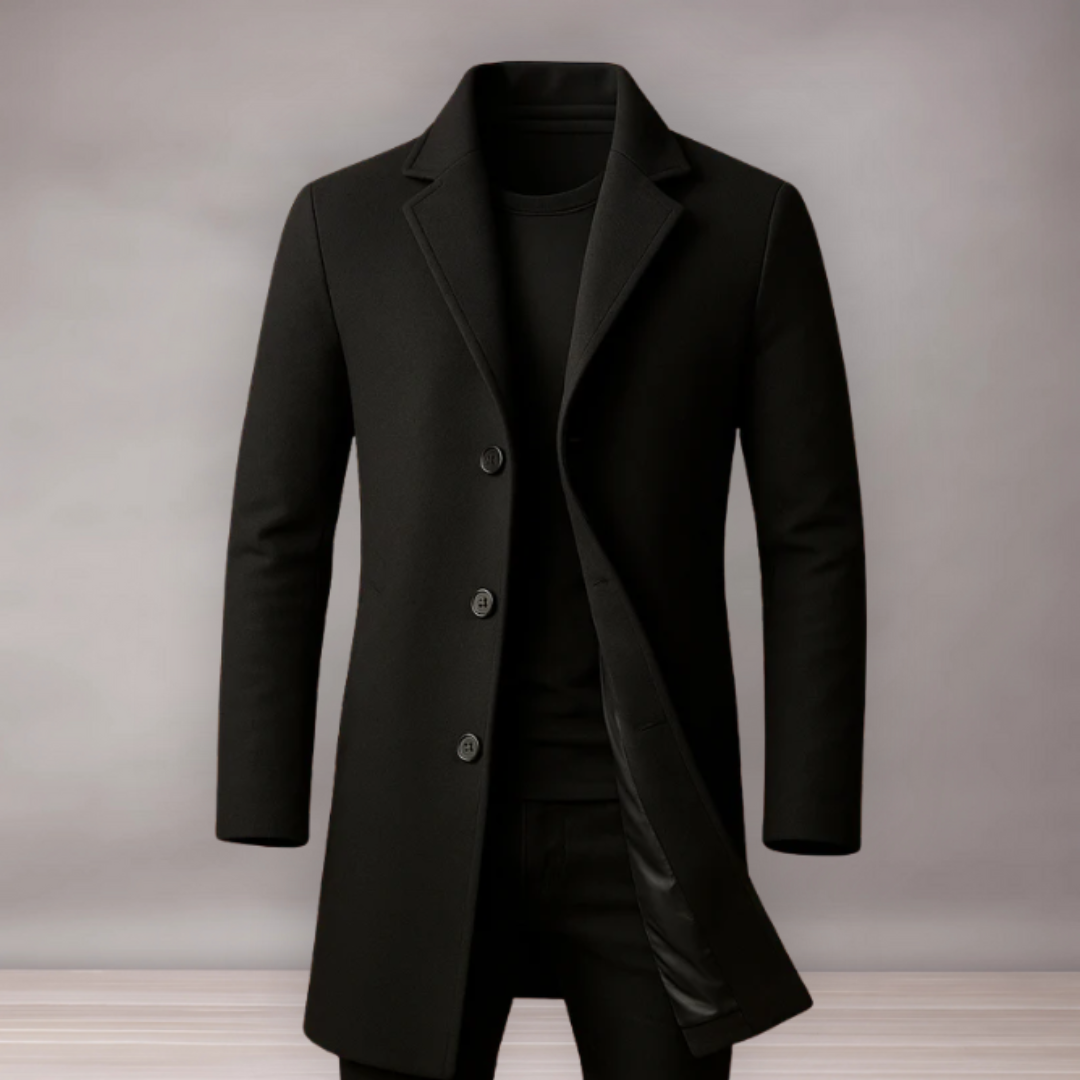 Manteau d’hiver pour hommes | Coupe longue