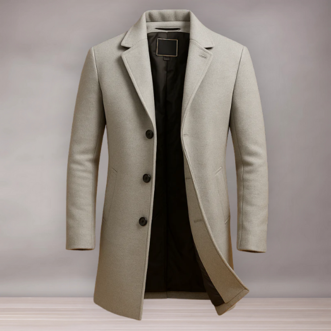 Manteau d’hiver pour hommes | Coupe longue