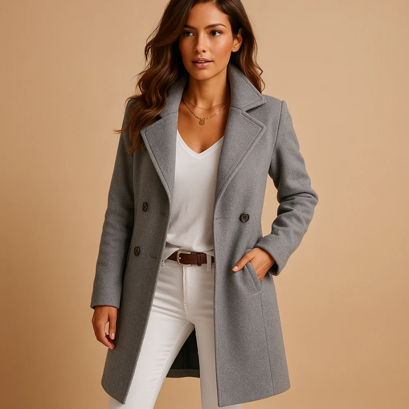 Manteau pour Femmes | Double Boutonnage