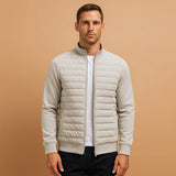 Manteau d’hiver à col montant pour homme
