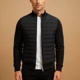 Manteau d’hiver à col montant pour homme