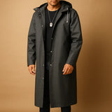 Manteau de pluie long en EVA pour homme | Coupe allongée