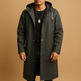 Manteau de pluie long en EVA pour homme | Coupe allongée