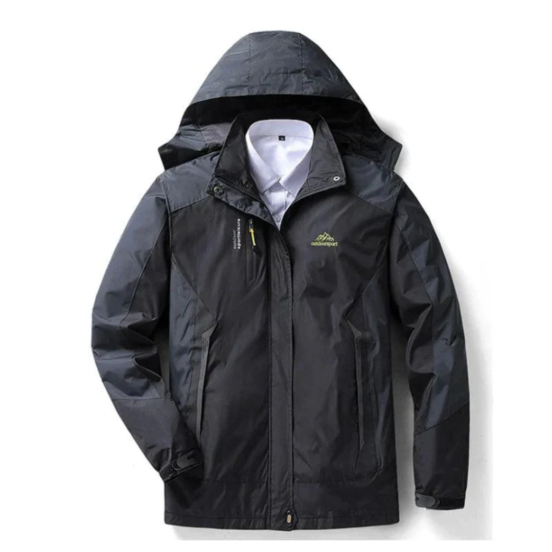Manteau de pluie matelassé pour femmes | Extérieur coupe-vent