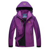 Manteau de pluie matelassé pour femmes | Extérieur coupe-vent