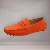 Mocassins pour hommes en suédine | Semelle antidérapante