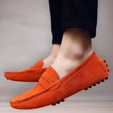 Mocassins pour hommes en suédine | Semelle antidérapante