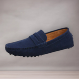 Mocassins pour hommes en suédine | Semelle antidérapante