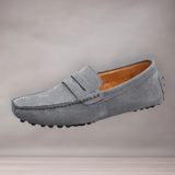 Mocassins pour hommes en suédine | Semelle antidérapante