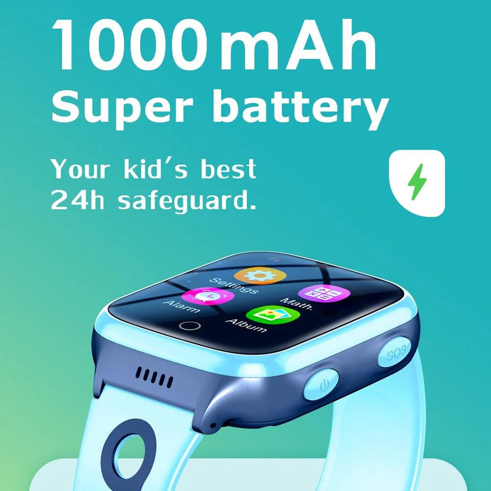 Montre connectée pour enfants - KidSecure - GPS 4G - Traqueur fitness